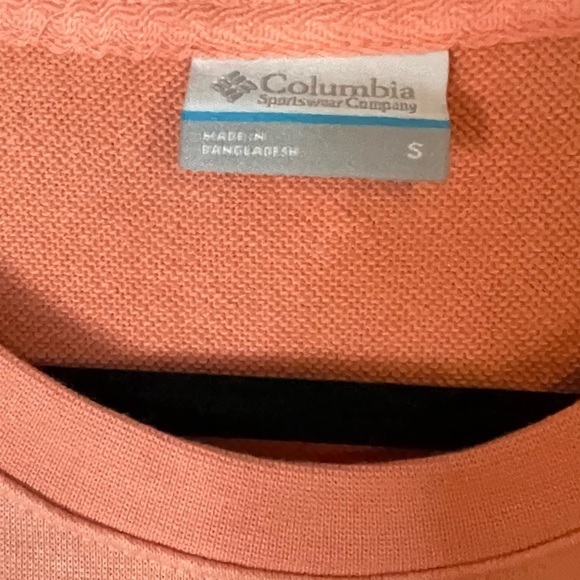 Columbia Trek French Terry Dress with Drawstring at Waist Coral/Peach Size Small - Picture 3 of 6